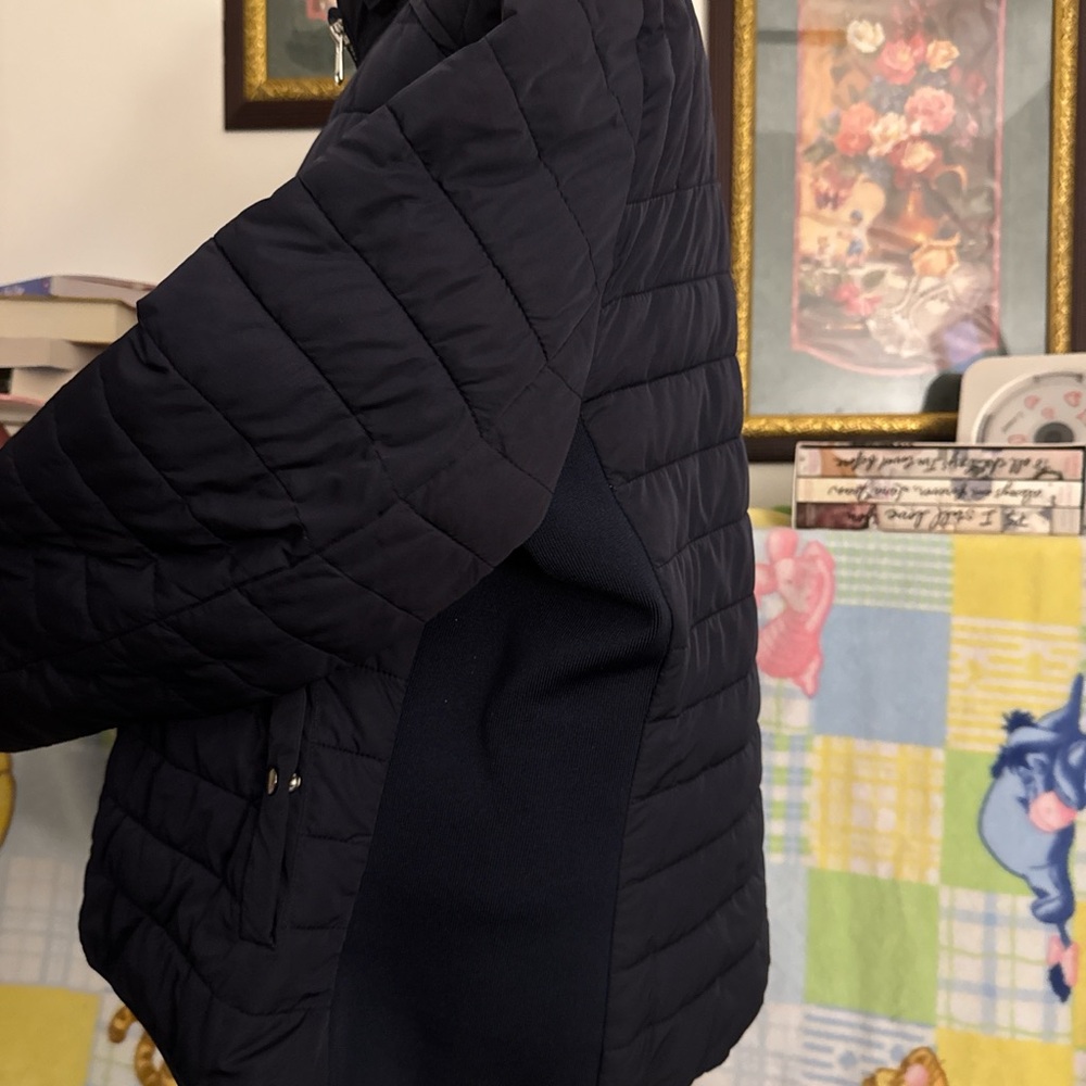 Blue puffer jacket - Picture 3 of 5